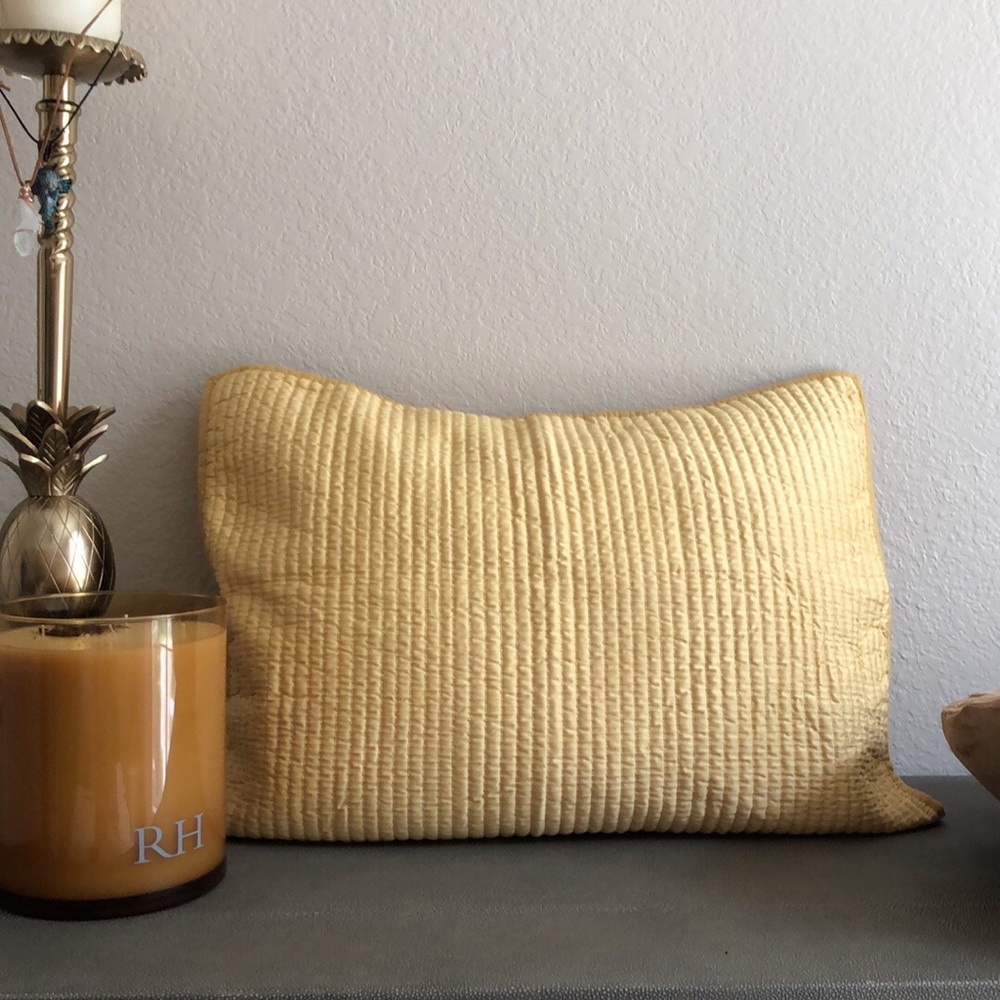 New West Elm 2 Standard Shams and Full/Queen Quilt